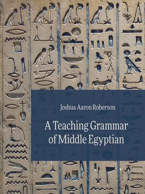 cover image of A Teaching Grammar of Middle Egyptian